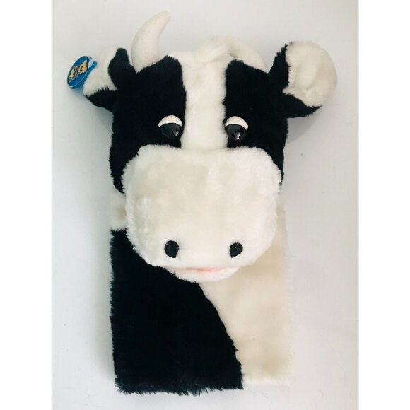 Vintage Dakin Millie the Cow Hand Puppet Plush Original Tag Baby Einstein 1998 - Picture 1 of 7